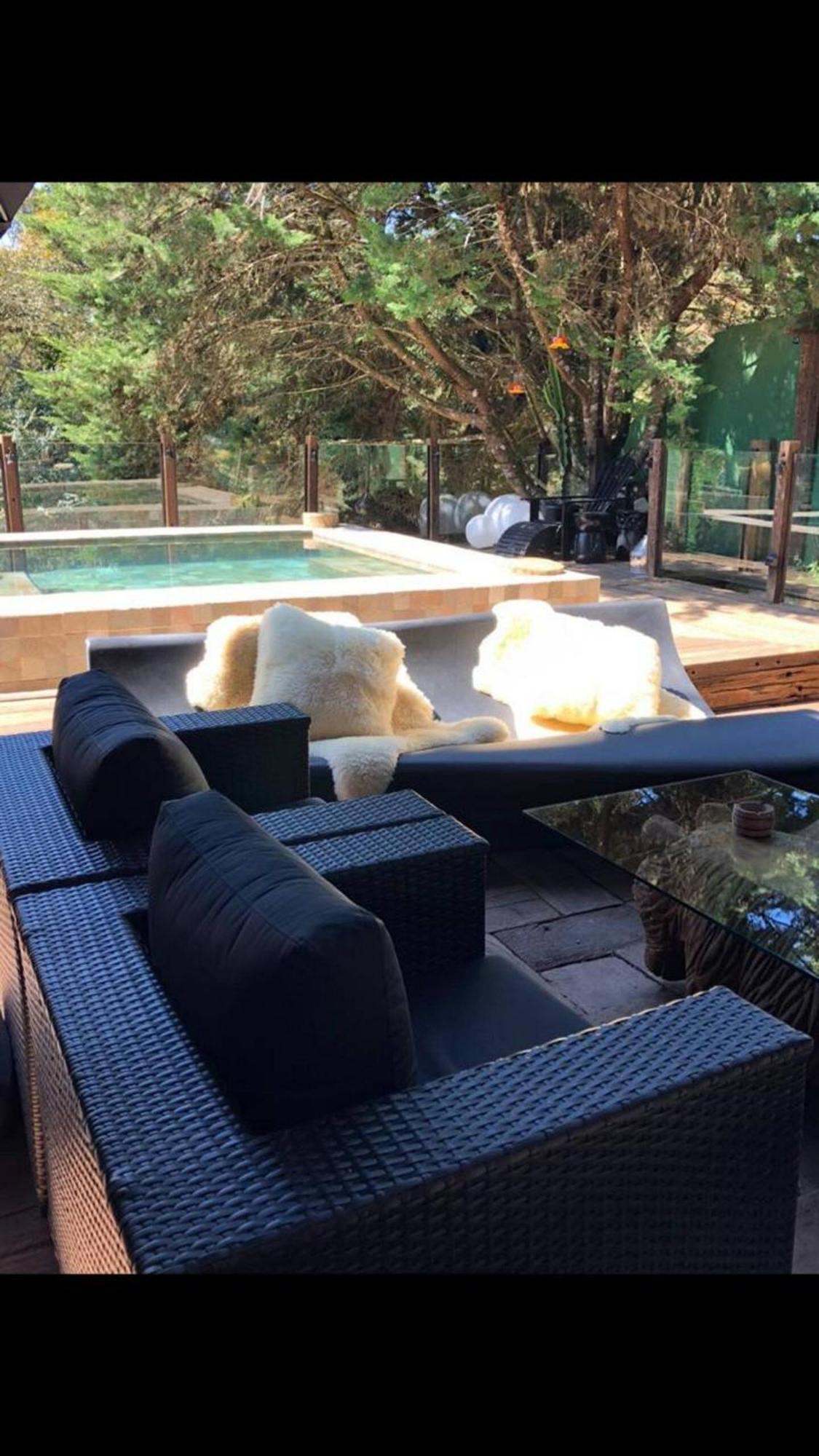Com Jacuzzi Sauna Lareira E Telao Cinema *