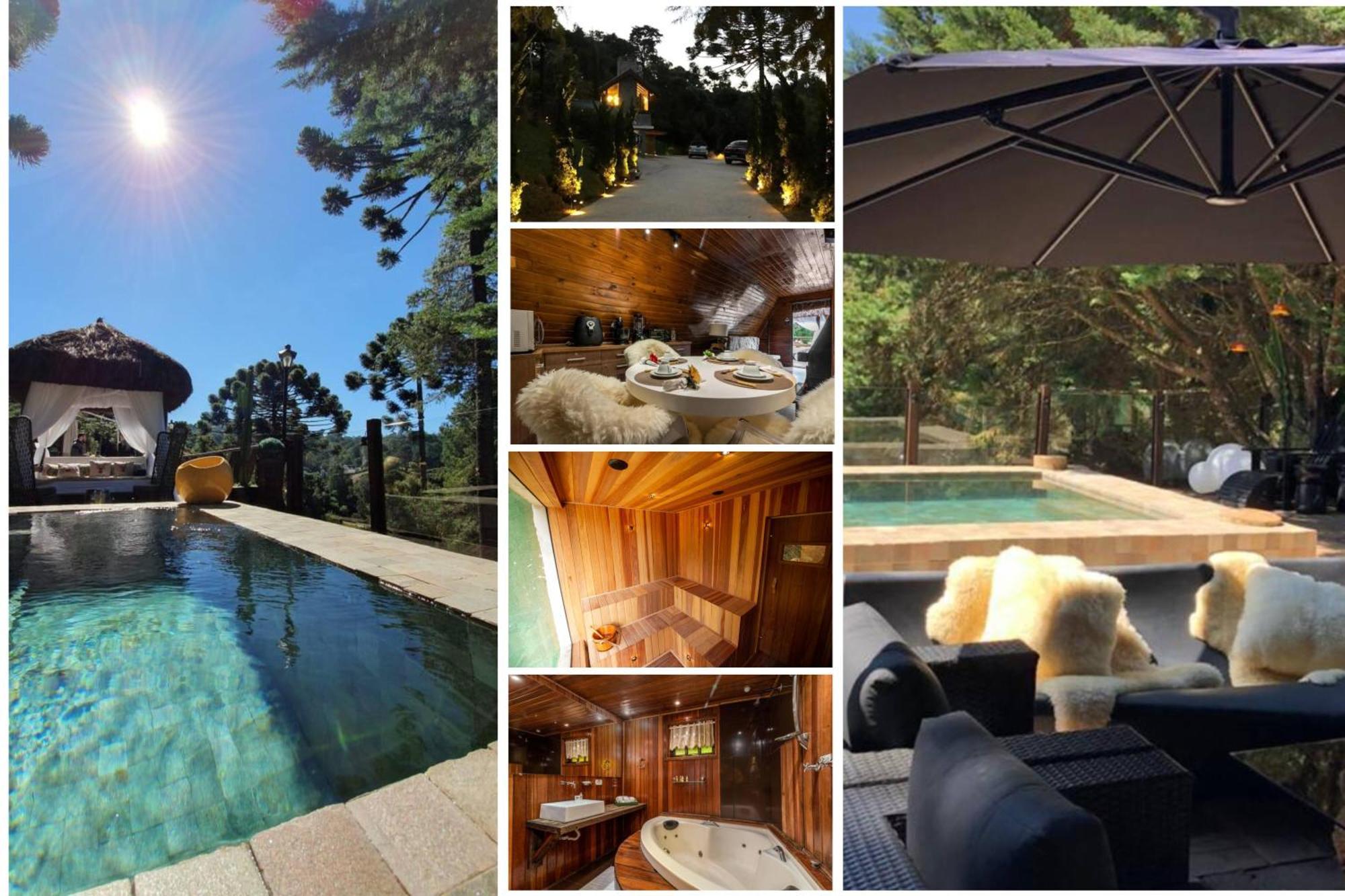 Com Jacuzzi Sauna Lareira E Telao Cinema Villa