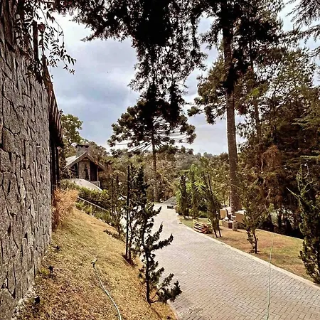 Chalet Com Jacuzzi Sauna Lareira E Telao Cinema Campos do Jordao Exterior photo