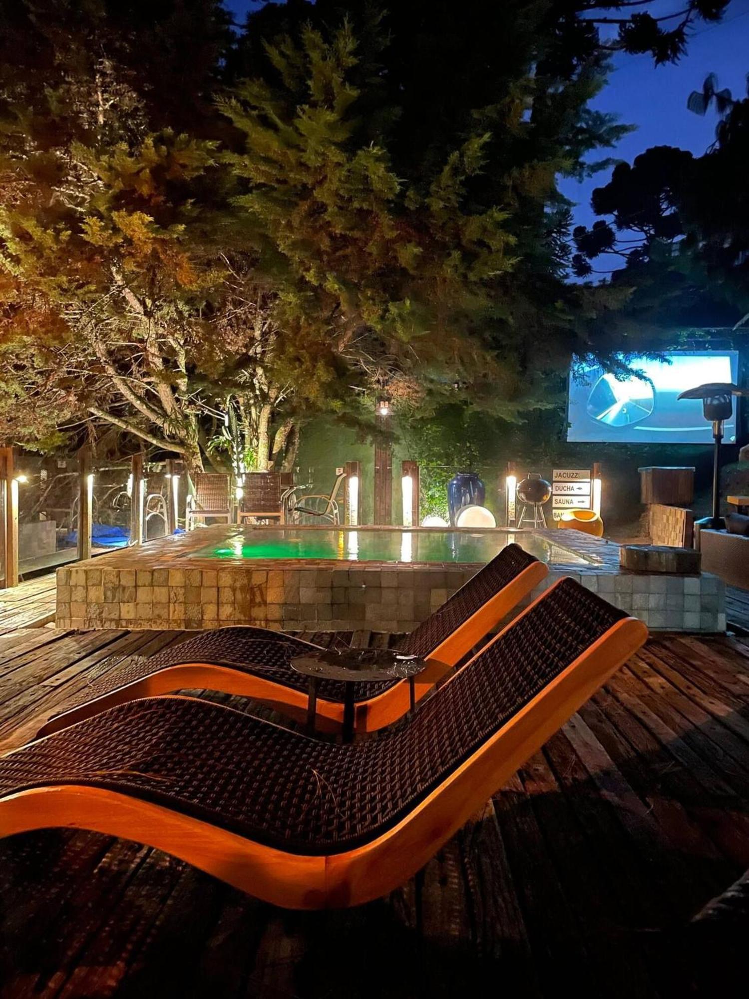 Com Jacuzzi Sauna Lareira E Telao Cinema